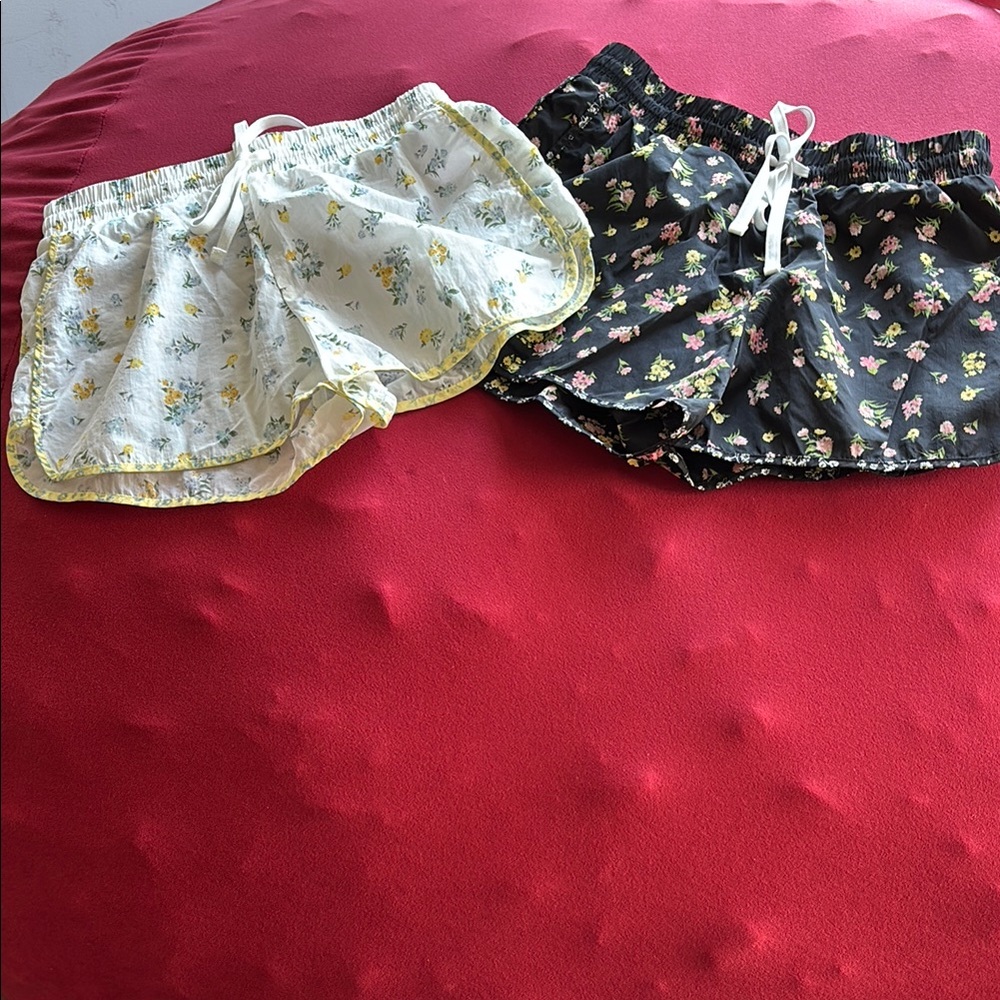 Aeropostale Floral Print Shorts XXS/XS